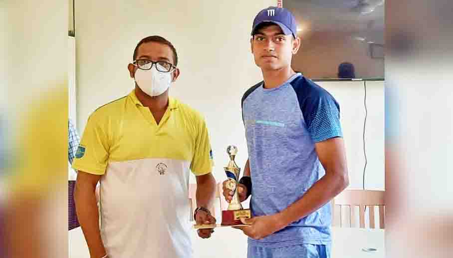 ऑल इंडिया टेनिस चैंपियनशिप सिरीज़ पर साहिल अमीन का कब्जा