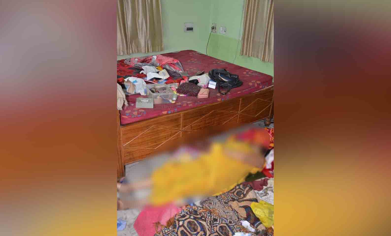 BSNL के पूर्व एसडीओ के घर डकैतों का तांडव,डकैती के दौरान महिला की हत्या