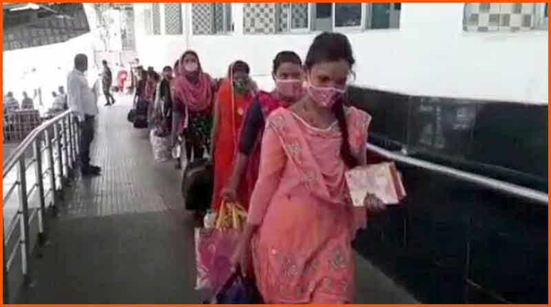 चेन्नई में फंसी 36 महिला प्रवासियों की हुई धनबाद वापसी